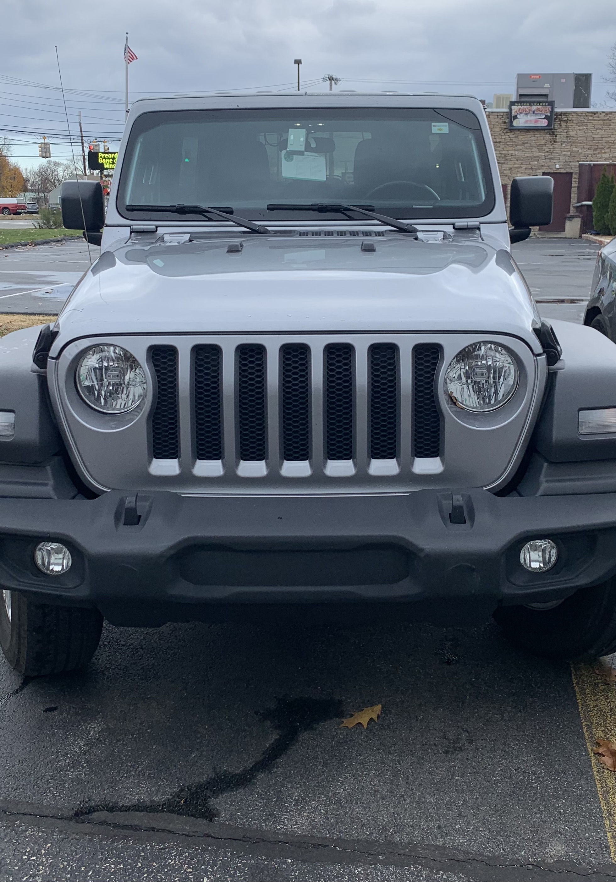 Large Jeep as a rental upgrade. Essential travel tip for Americans