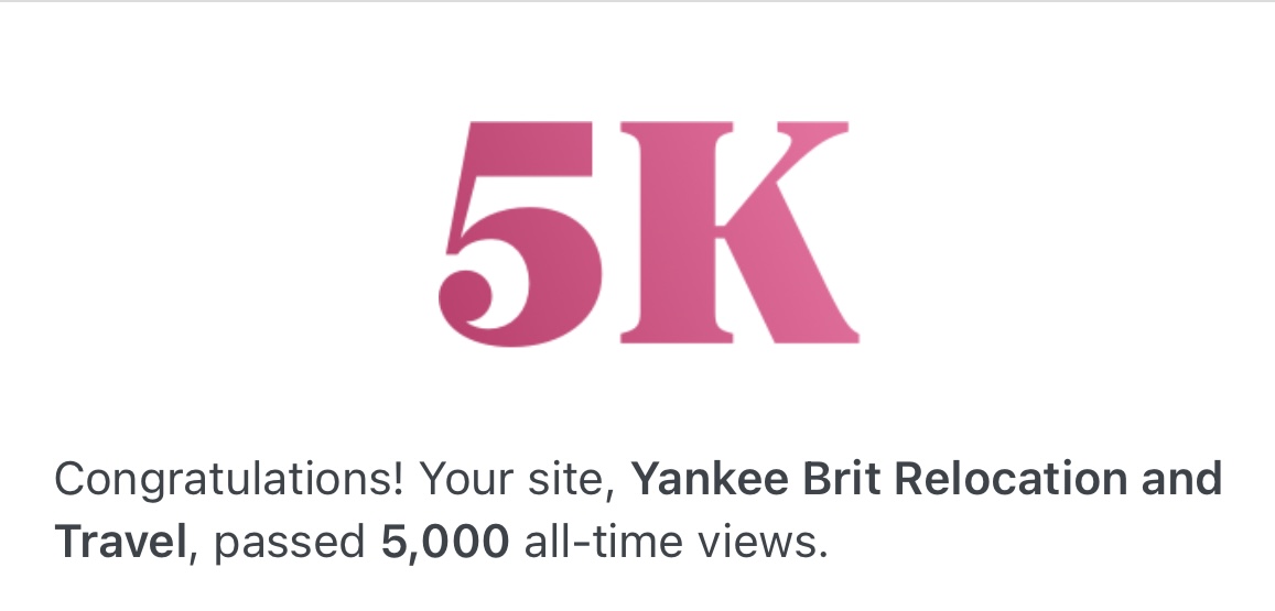 I’ve Reached Two Milestones This Week in My Relocation to Brit Country!!