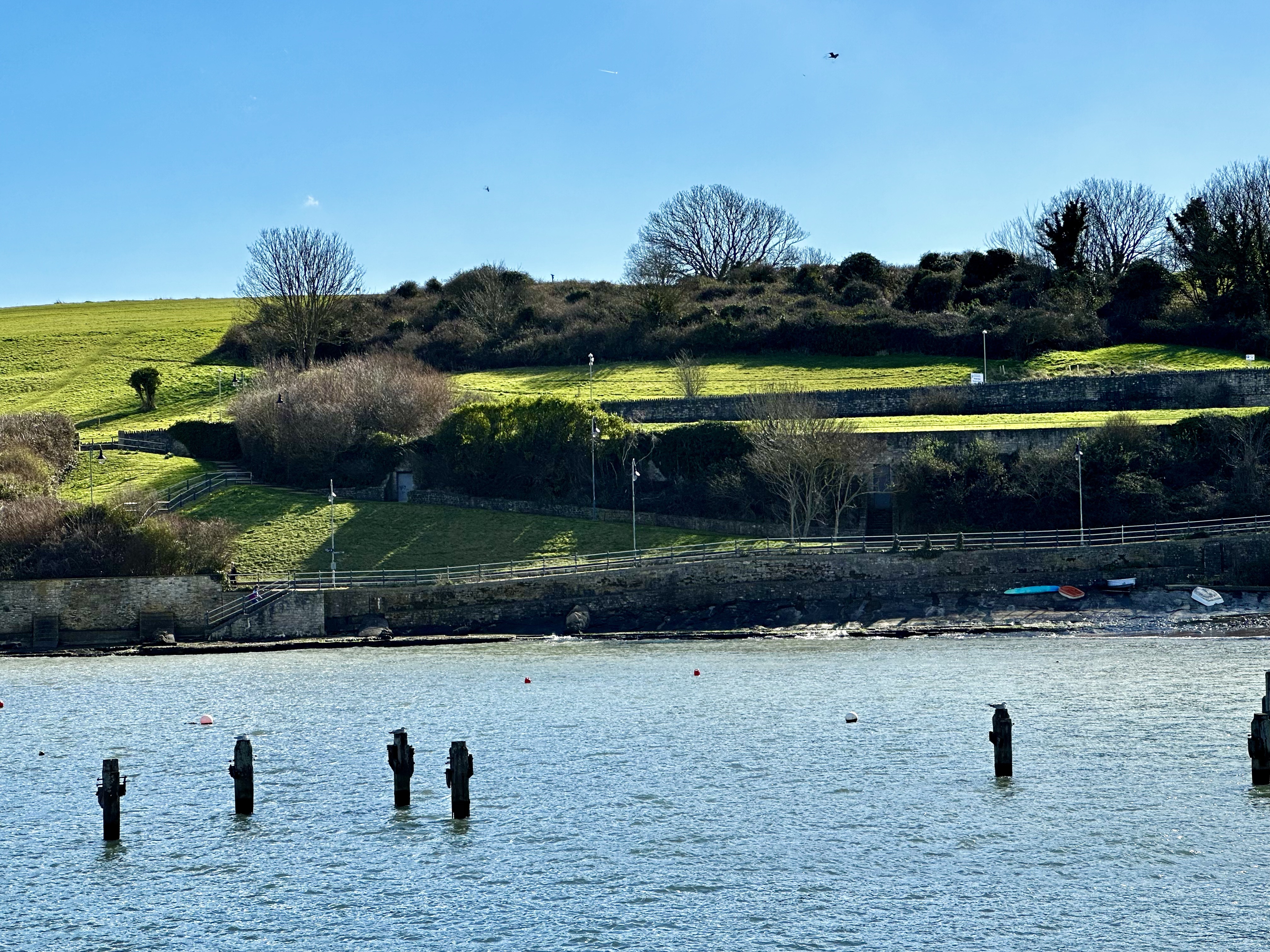 A Scenic Tuesday Afternoon in Swanage, Dorset U.K.