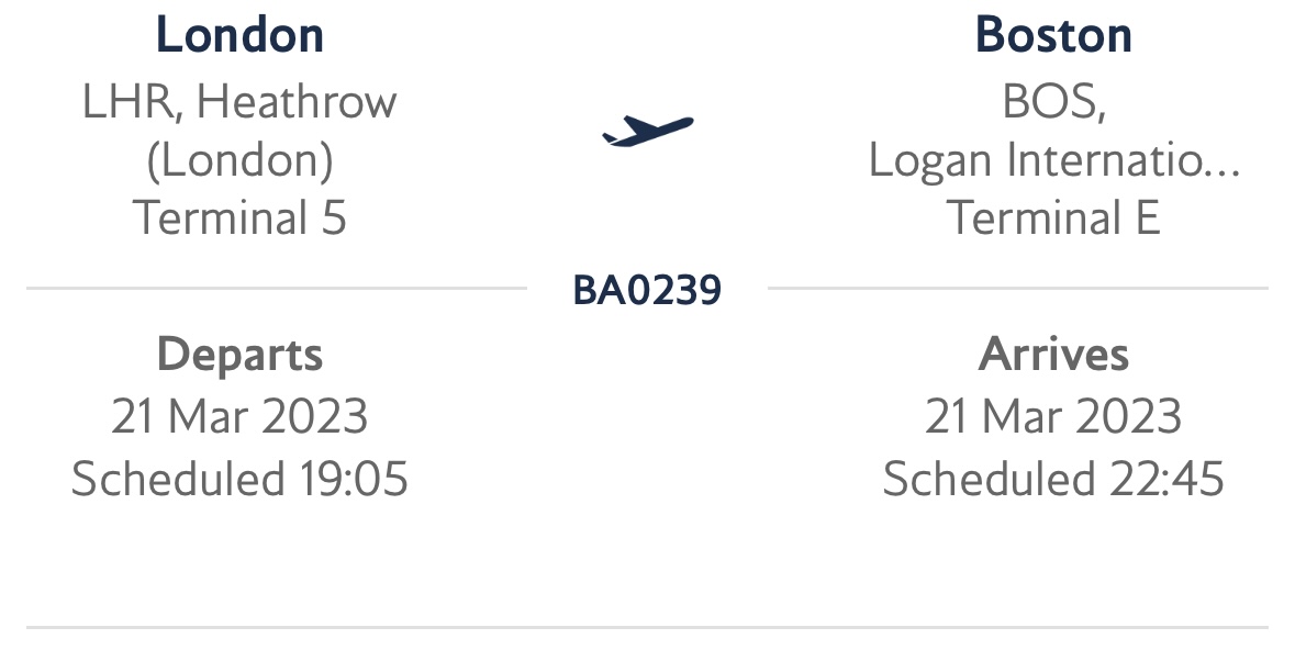 American Relocation and Travel to the U.K.~